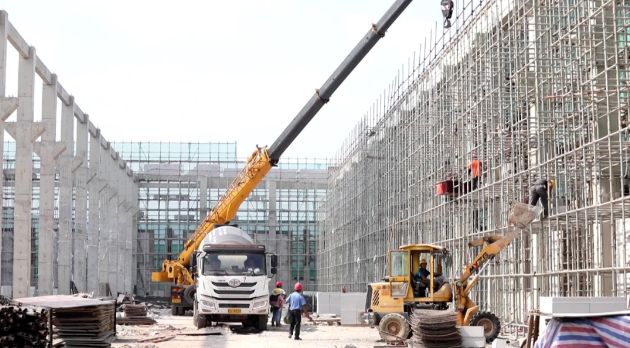 【重点项目节日不停工】坚守国庆“施工线” 项目建设“冲在前”